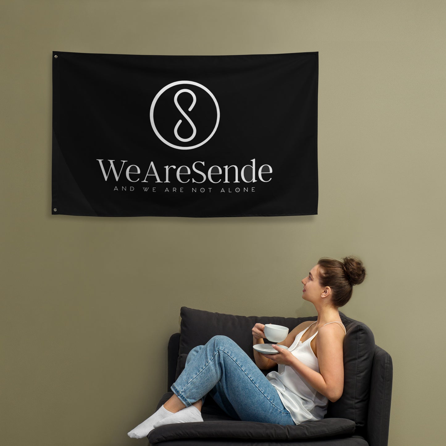 .WeAreSende Flag.