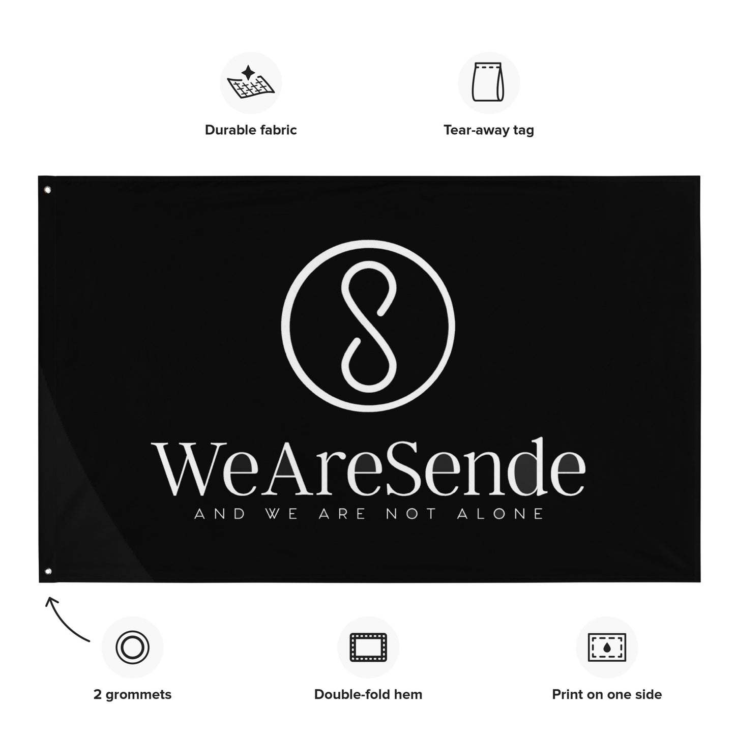 .WeAreSende Flag.