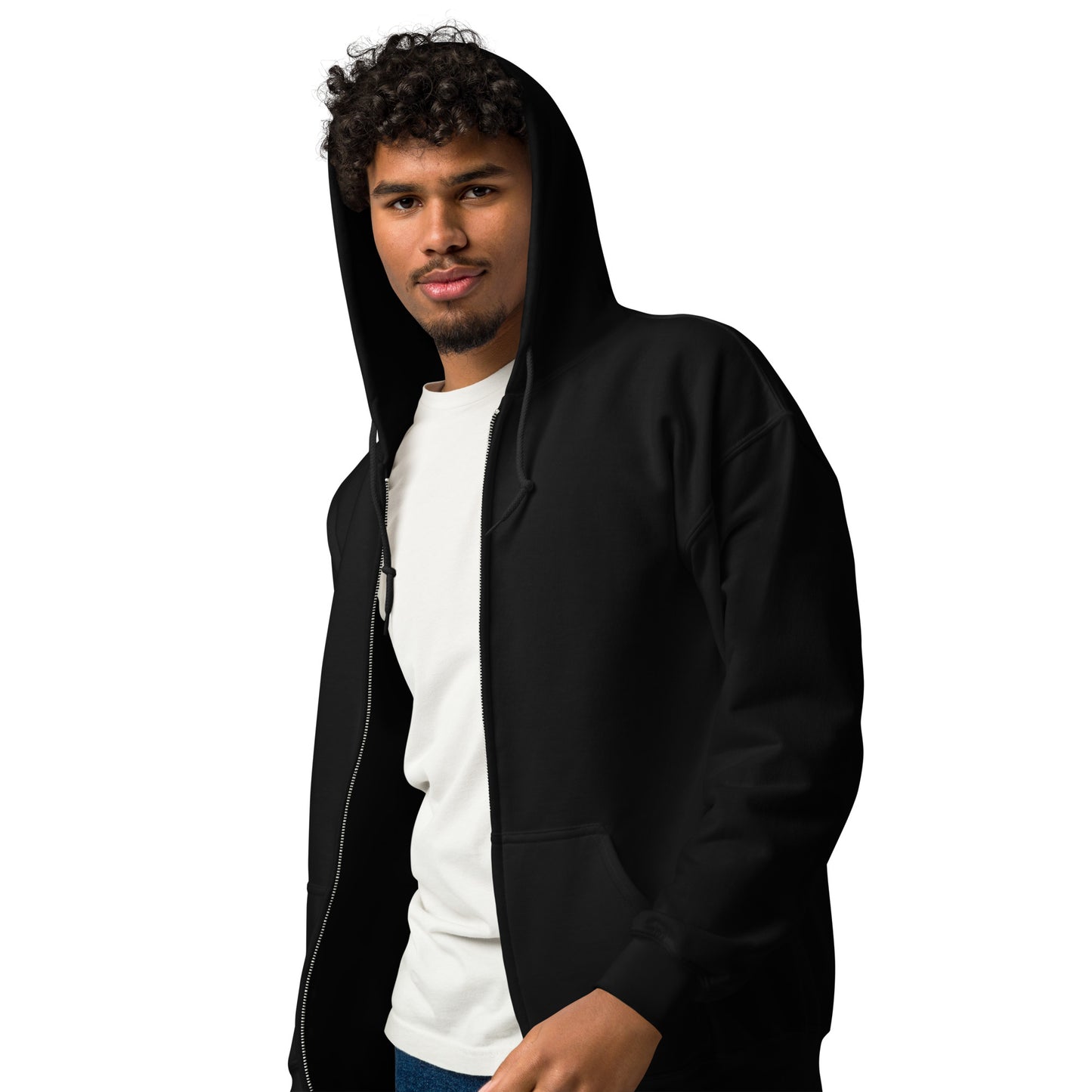 .Unisex heavy blend zip-up hoodie.
